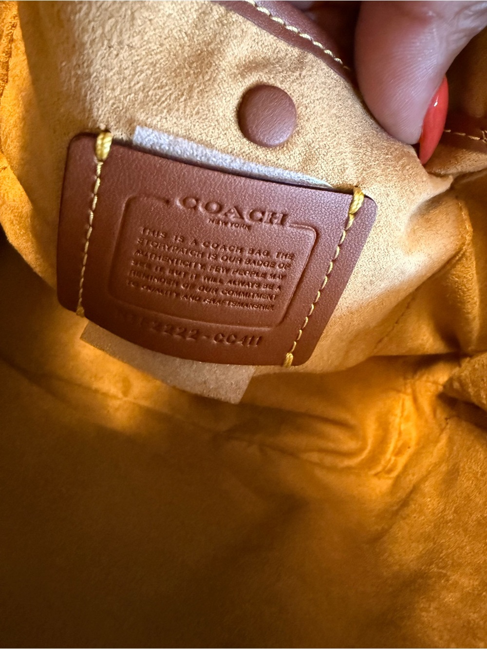 Coach Black Leather Revel Dome Satchel with Gold Hardware - Picture 7 of 8